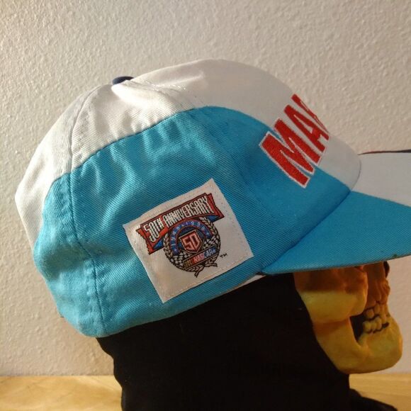 Vintage Mark Martin Racing 50th Anniversary AOP Snap Back Hat - Picture 7 of 11